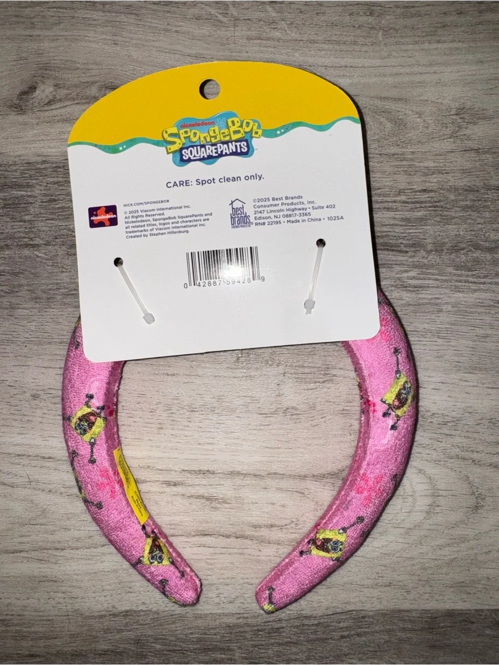 SpongeBob Headband (New)